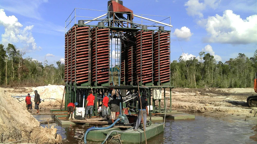 Large Capacity Zirconium Mine Sand Beneficiation Equipment