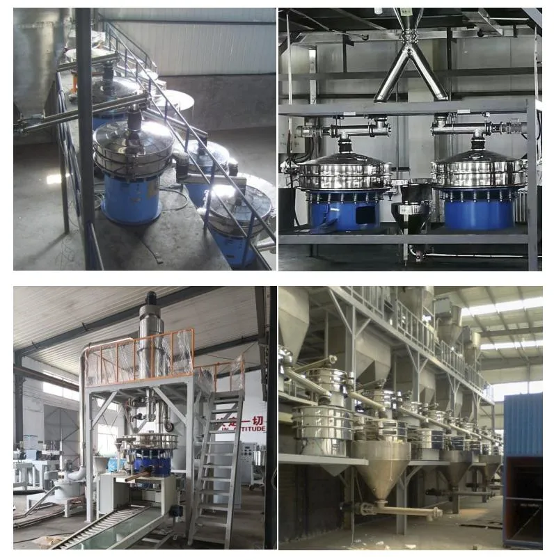 Cinnabar Powder Sieving Grading Vibrating Screen Separator Filter Machine Efficiency Vibro Sieve