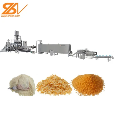 Saibainuo japanischer Panko-Brotkrumen-Brecher, Zerkleinerungs-Produktionsanlage, Extruder, Verarbeitung, Produktion, Breadcrumb-Herstellung, Maschinenlinie, Ausrüstung